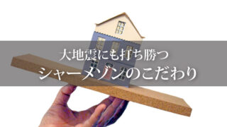 安心・快適な暮らしを実現する装置、大地震にも打ち勝つシャーメゾンのこだわりをご紹介